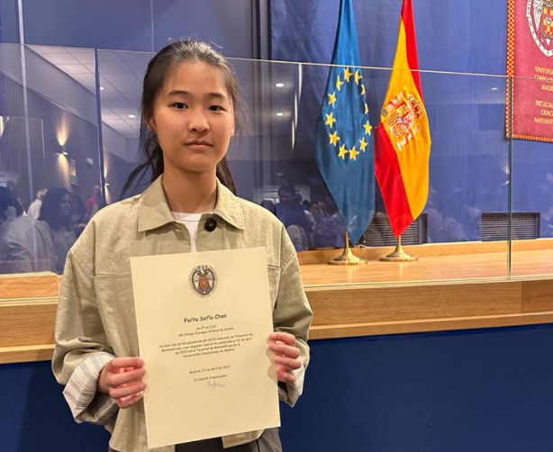 Reconocido premio en la XXVI edición del Concurso de Primavera de Matemáticas